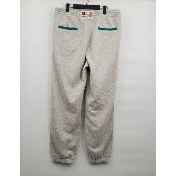 Champion x Stranger Things Hawkins High Sweatpants Jogger Men Size 2XL Grey - Picture 4 of 13